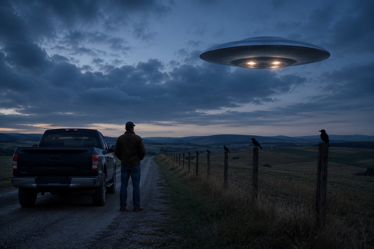 Editorial recreation of the Why Do UFO Witnesses Report Animals Going Quiet? story, image 4.