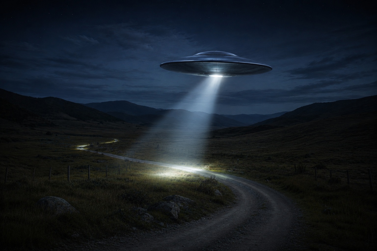 Editorial recreation of the Why Do UFO Witnesses Say Lights Moved Like They Were Searching? story, image 3.