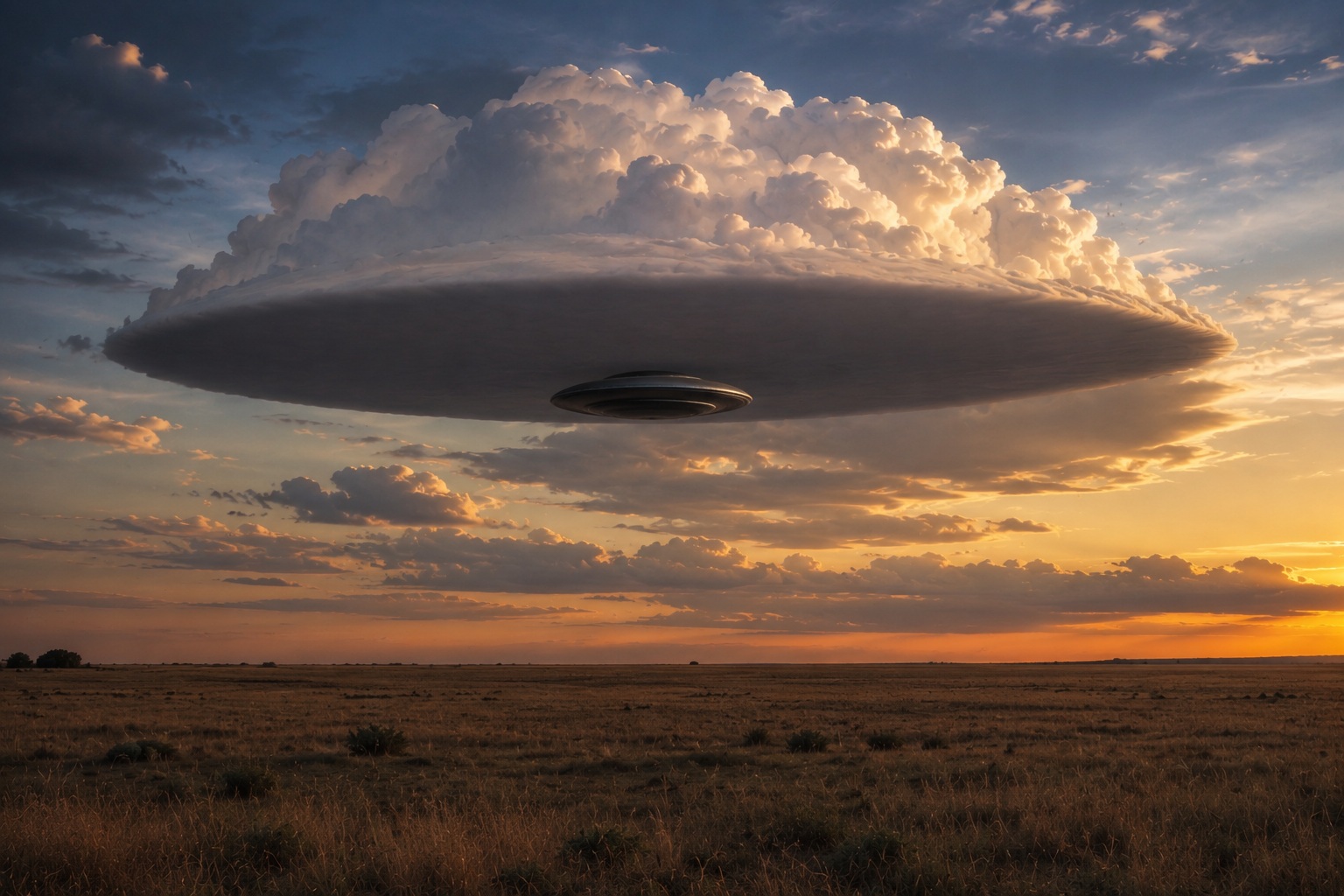 Editorial recreation of the What Is Flat-Bottom Cloud In UFO Sightings? story, image 3.