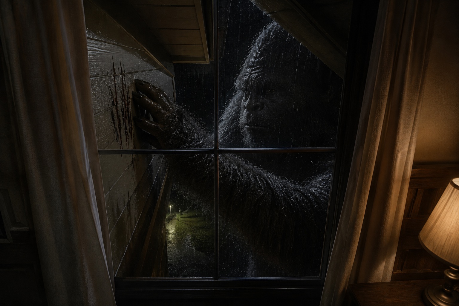 Editorial recreation for What Leaves Scratches High On A House Where No Animal Should Reach?, image 2.