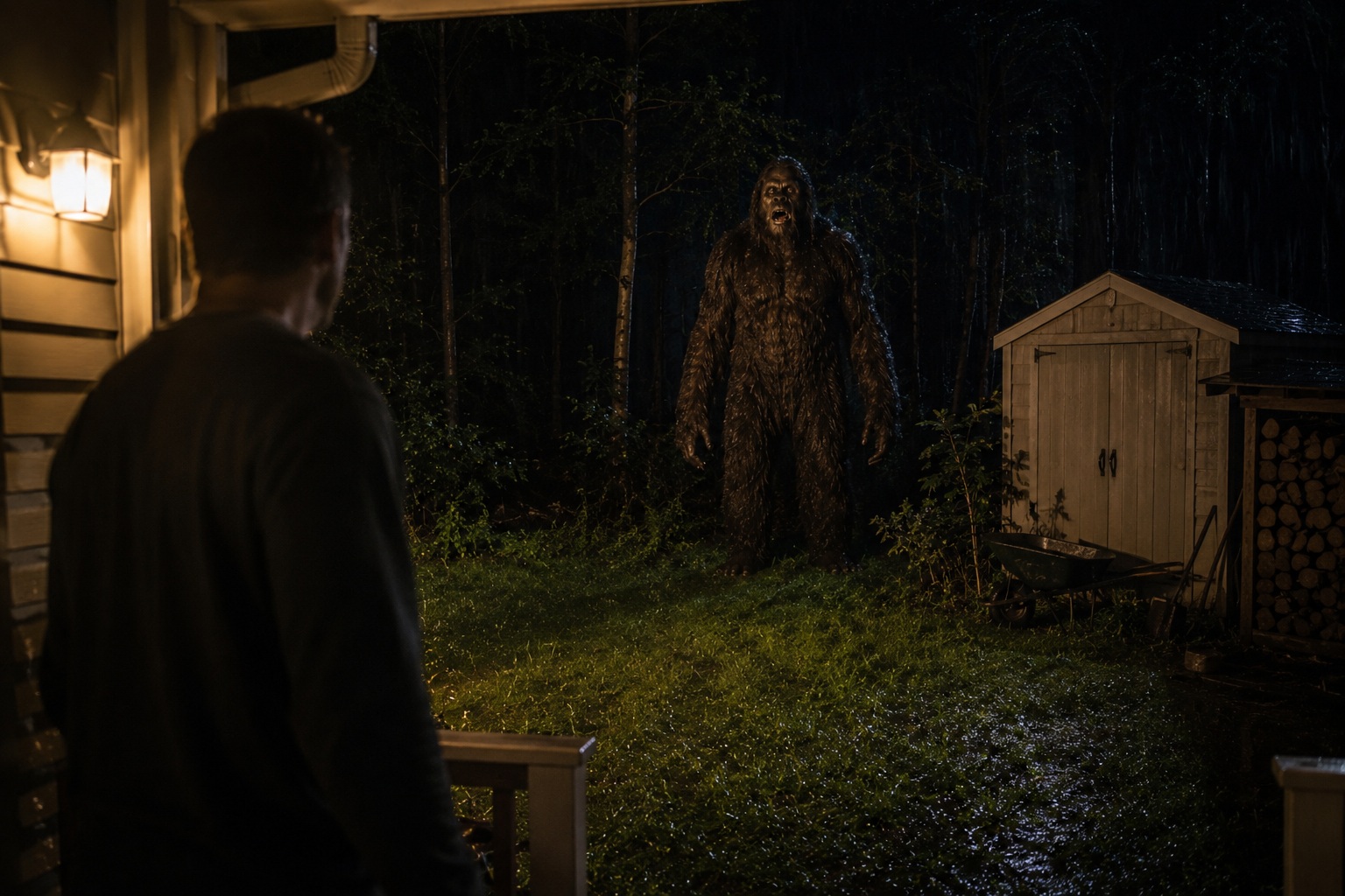 Editorial recreation for What Makes A Bigfoot Voice From The Treeline Sound Almost Human?, image 4.