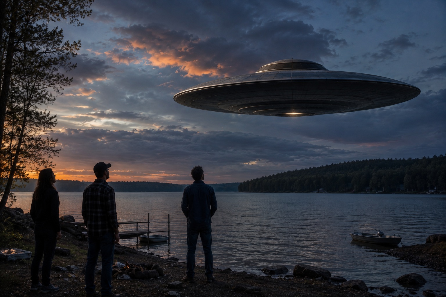 Editorial recreation for What Makes A Saucer UFO Look Different From A Plane?, image 4.