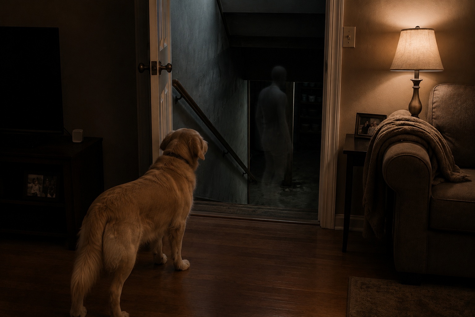Editorial recreation of the Why Do Basement Stairs Sound Like Someone Is Climbing Them? story, image 3.