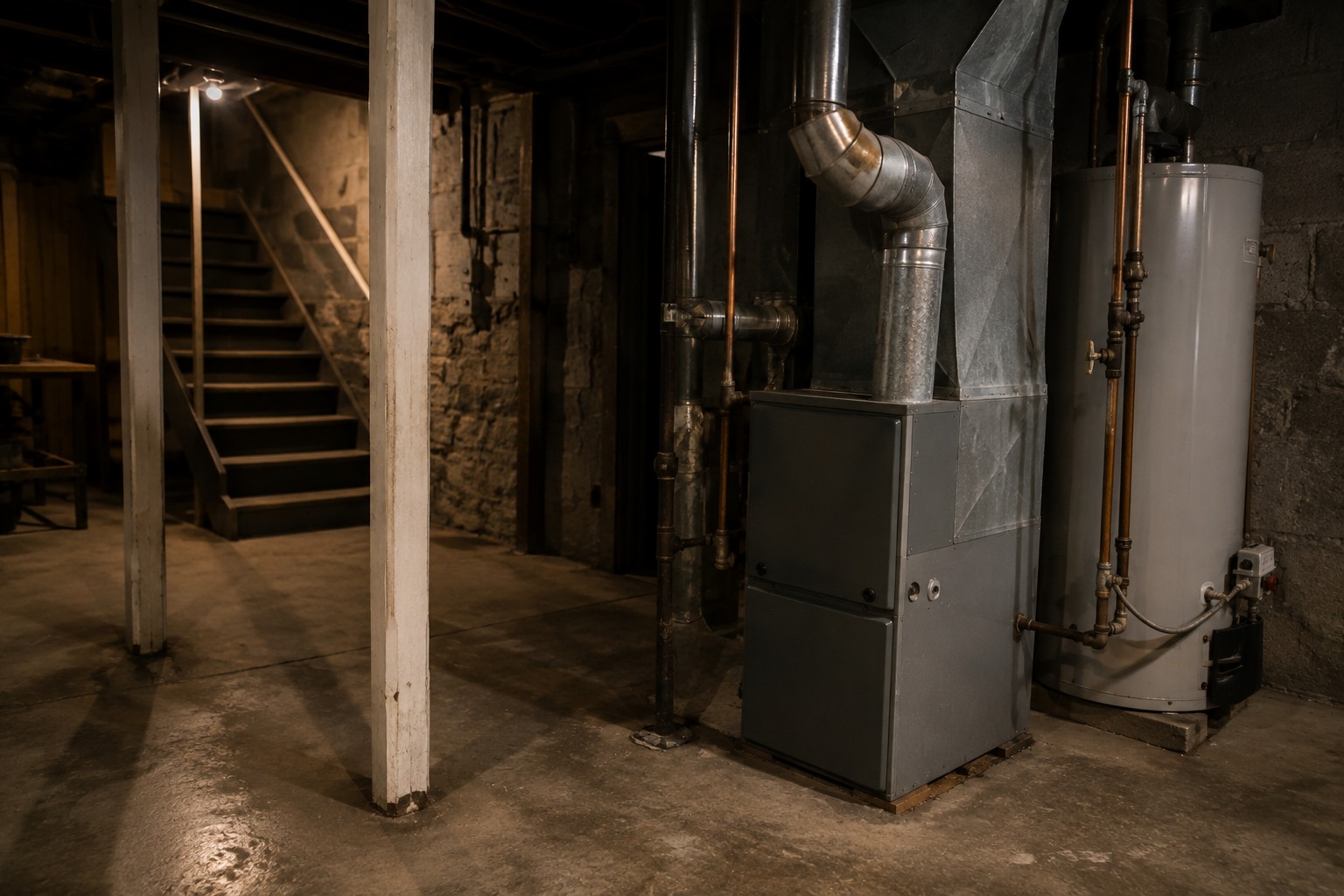 Editorial recreation for Why Do Basement Steps Sound Different At Night?, image 4.