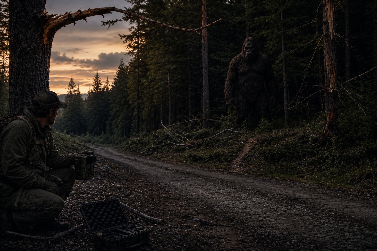 Editorial recreation of the Why Do Bigfoot Reports Mention Dead Trail-Camera Batteries? story, image 4.