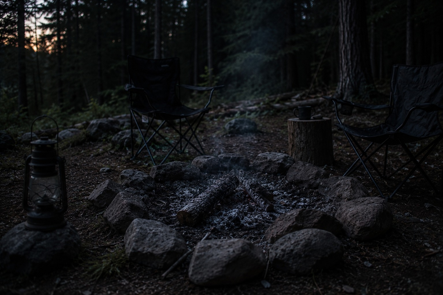 Editorial recreation for Why Do Bigfoot Witnesses Talk About Sudden Silence?, image 2.