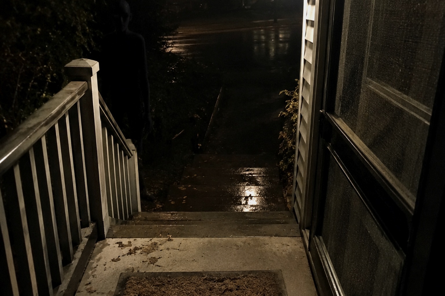 Editorial recreation of the Why Do Closet Doors Open After Midnight? story, image 2.