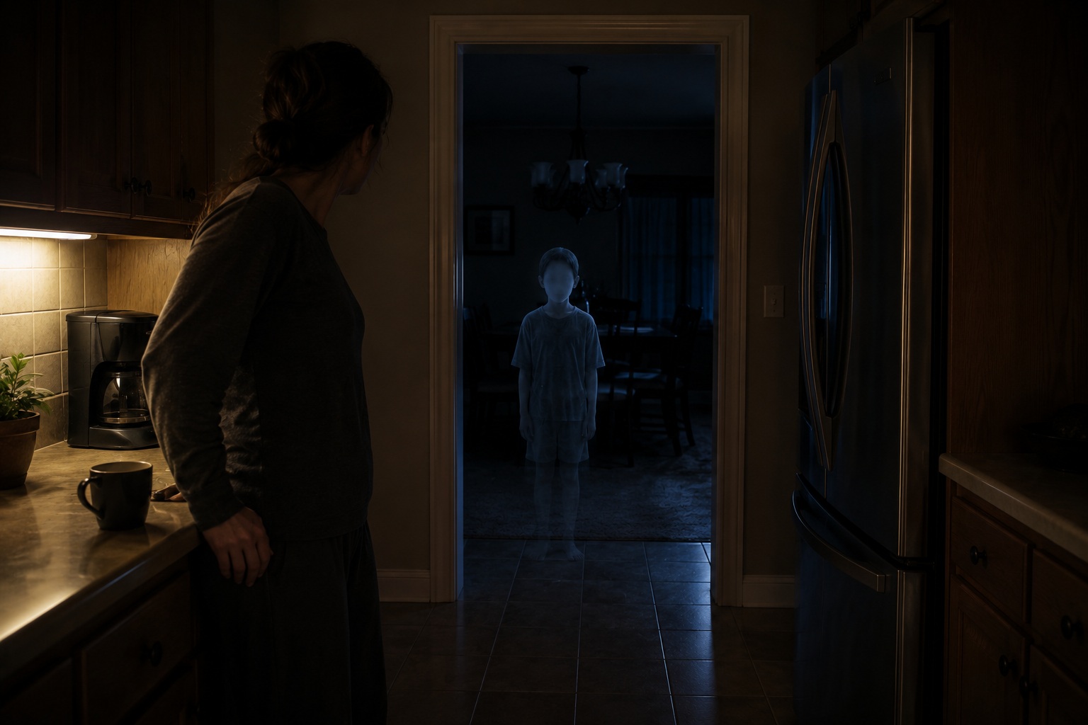 Editorial recreation for Why Do Ghosts Seem To Stand In Doorways?, image 4.