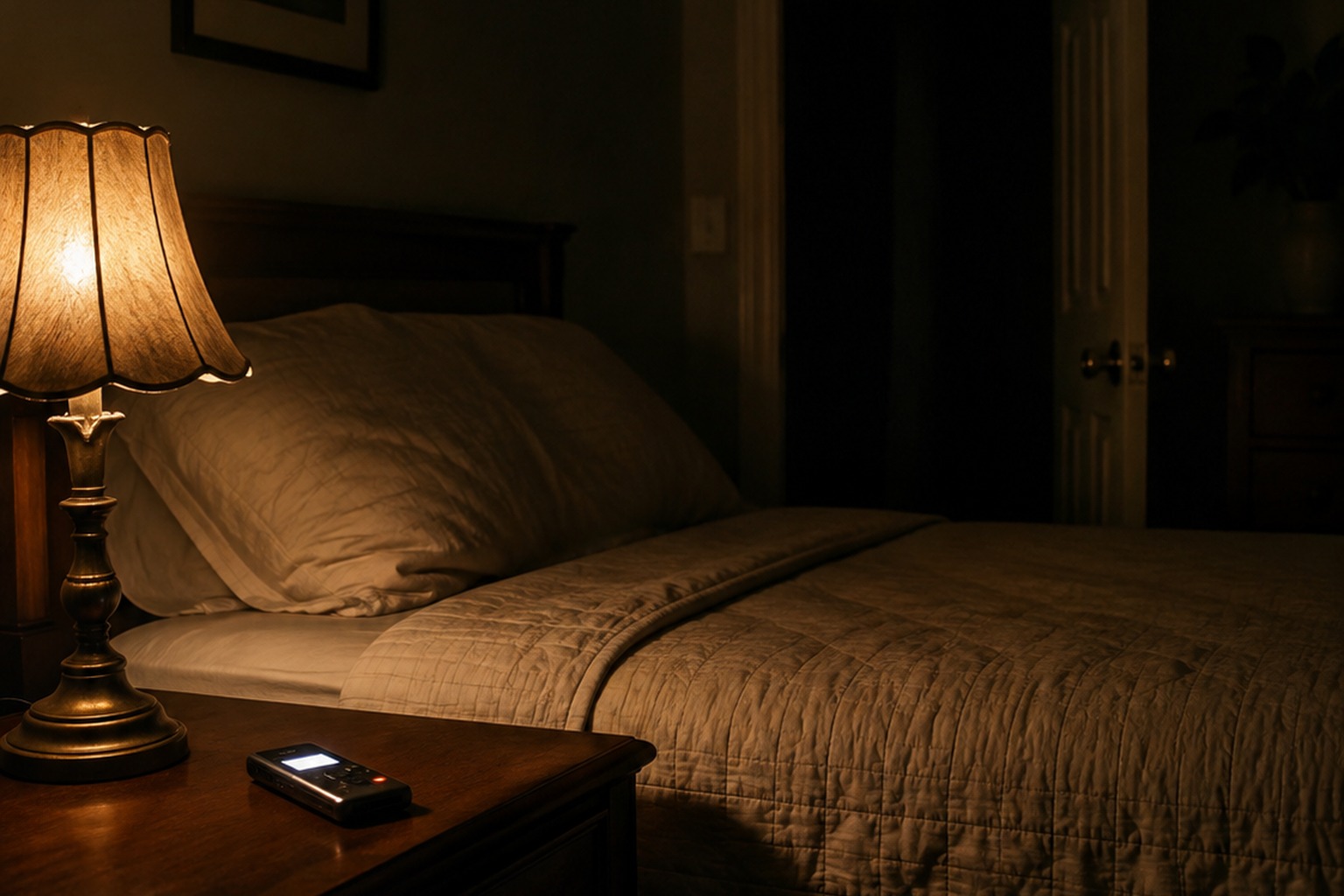 Editorial recreation for Why Do Guest Room Lamps Flicker Before A Voice?.