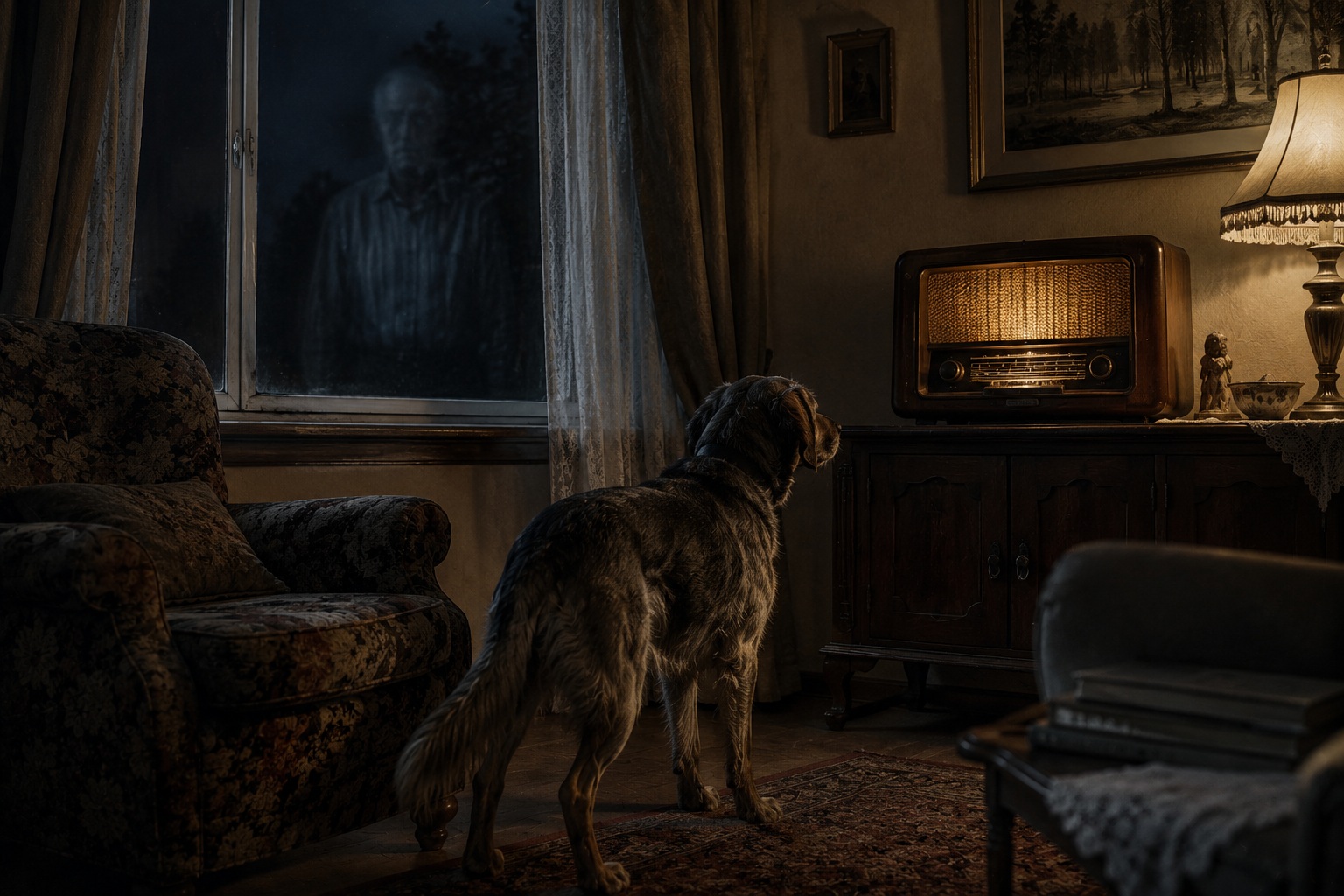 Editorial recreation of the Why Do Old Radios Repeat A Family Voice After Midnight? story, image 3.