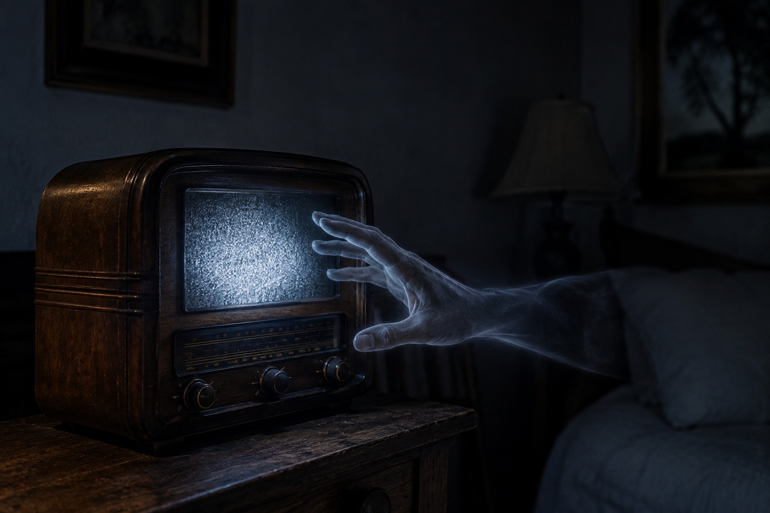 Editorial recreation of the Why Do Old Radios Repeat A Family Voice After Midnight? story, image 4.