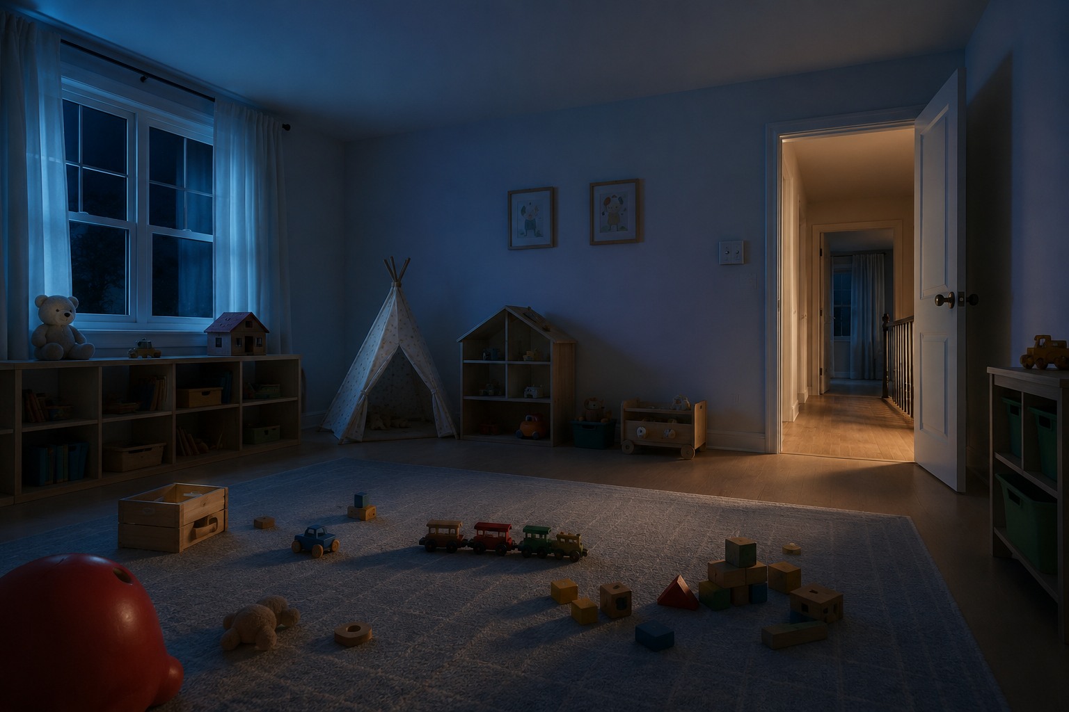 Editorial recreation for Why Do People Hear A Child Laughing In An Empty House?, image 1.