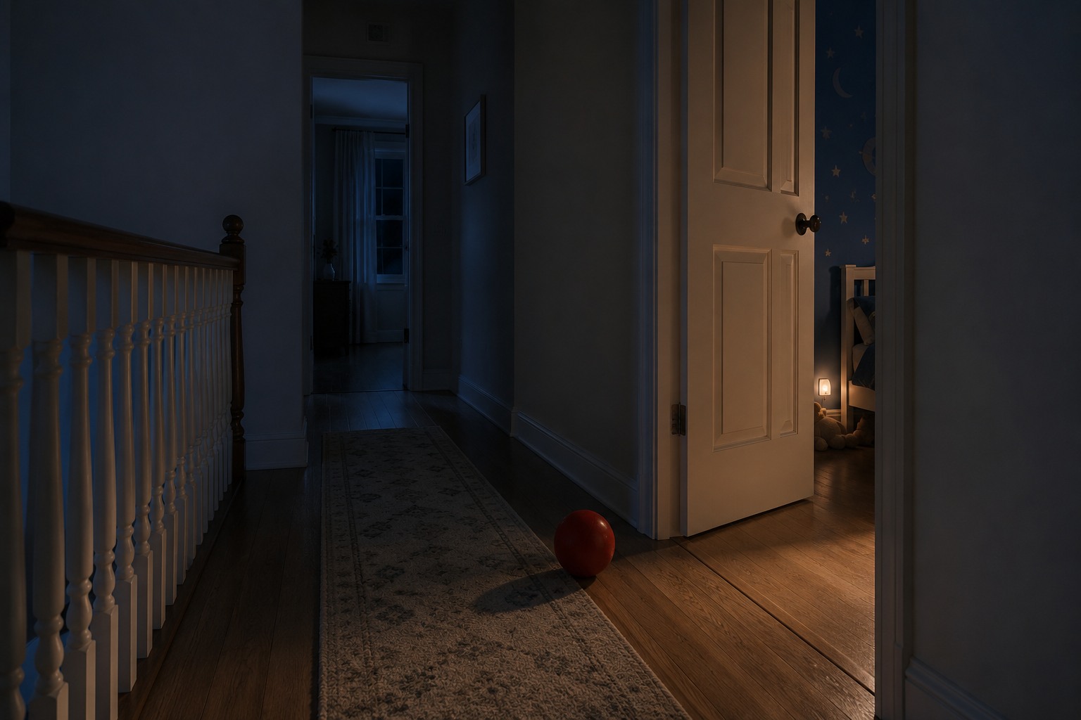 Editorial recreation for Why Do People Hear A Child Laughing In An Empty House?, image 3.