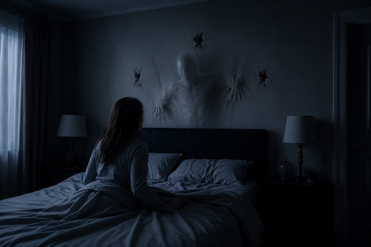 Editorial recreation of the Why Do People Hear Knocking From Inside Bedroom Walls? story, image 1.