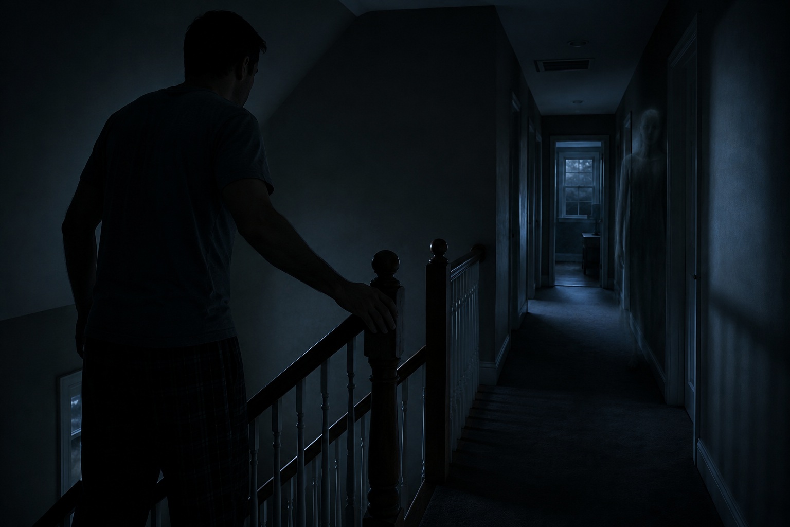 Editorial recreation of the Why Do People Hear Their Name Whispered From Empty Hallways? story, image 2.