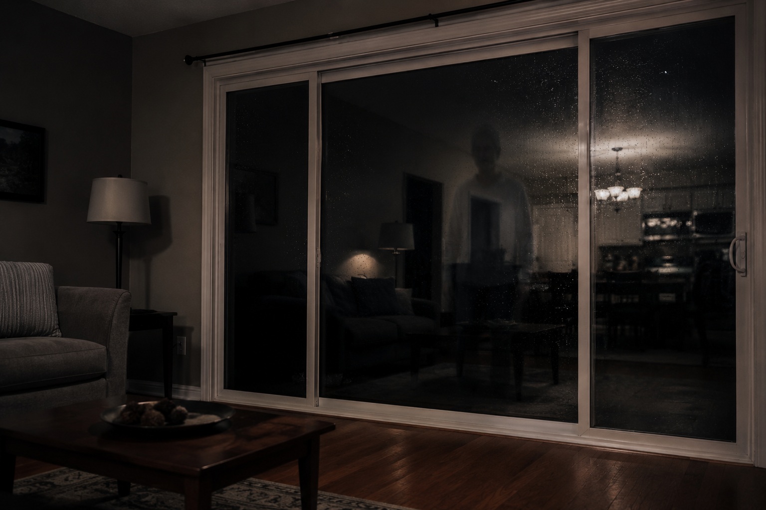 Editorial recreation of the Why Do People See Faces In Dark Windows After Midnight? story, image 2.