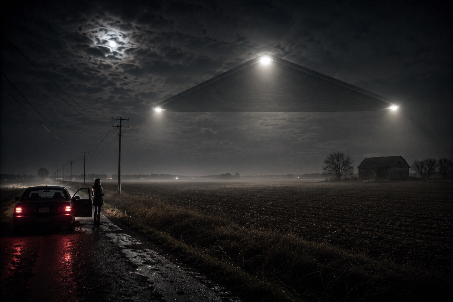 Editorial recreation for Why Do People See Glowing Orbs Over Fields At Night?, image 4.