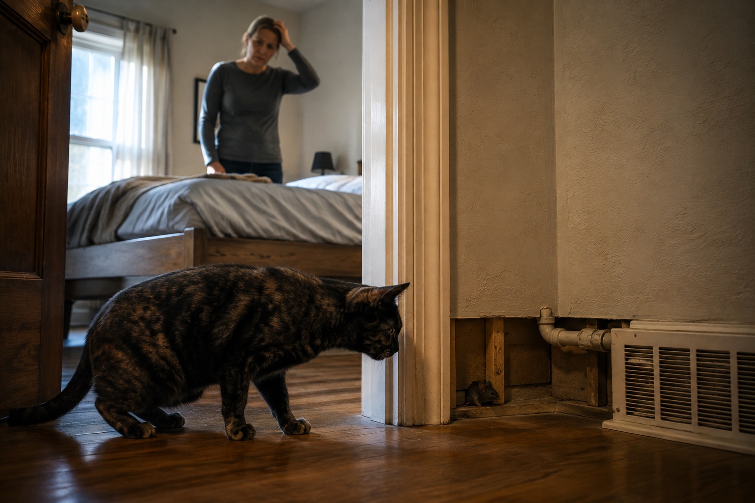 Editorial recreation for Why Do Pets Refuse To Enter Certain Rooms?, image 3.