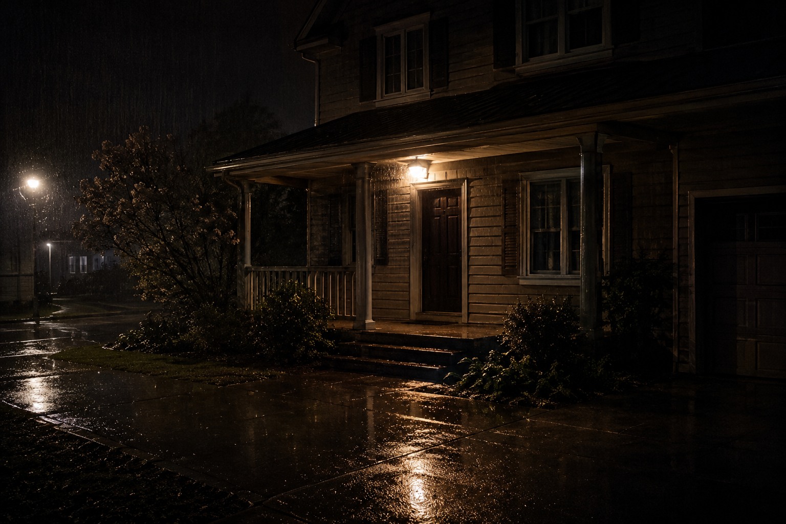 Editorial recreation for Why Do Porch Lights Flicker When No One Is There?, image 1.