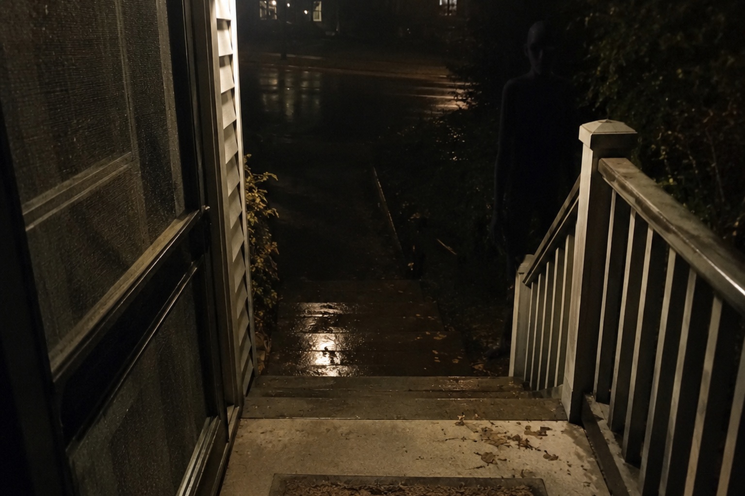 Editorial recreation of the Why Do Porch Lights Flicker When Nobody Is Outside? story, image 1.