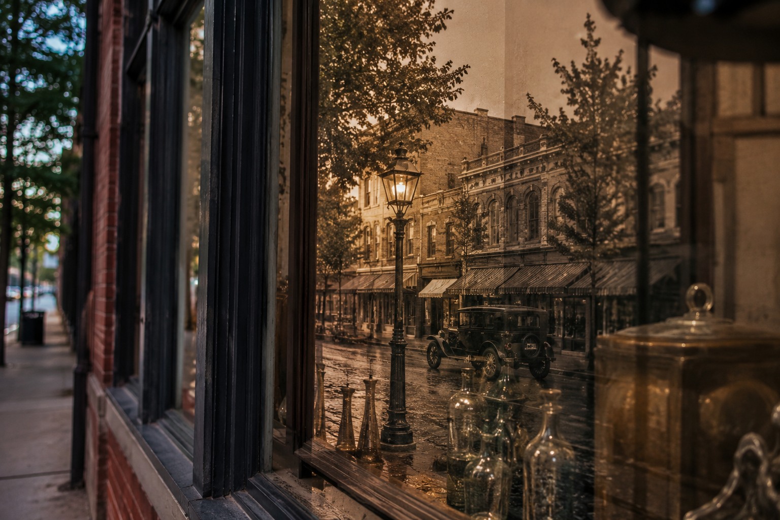 Editorial recreation for Why Do Time Slip Stories Start On Ordinary Streets?, image 2.