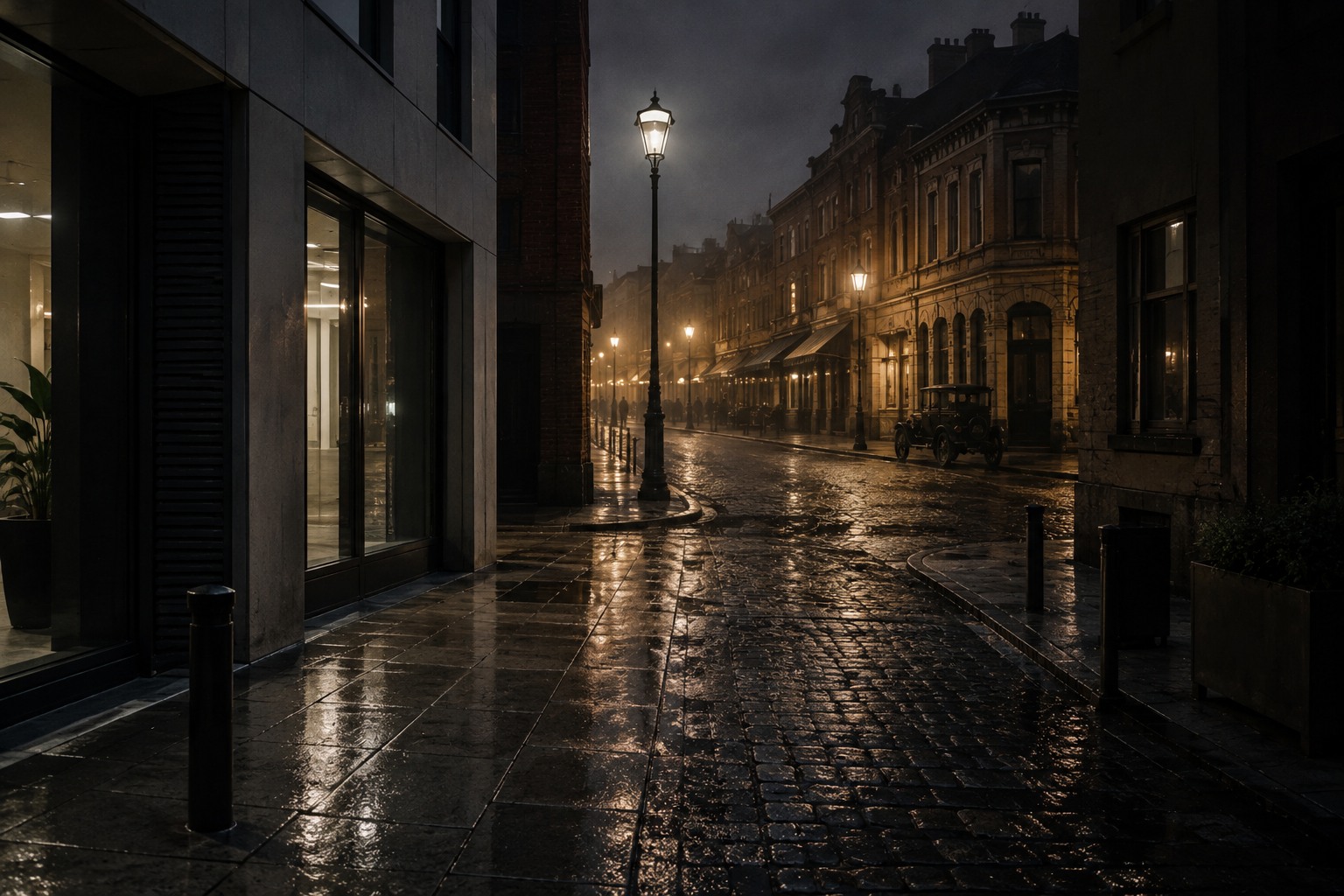 Editorial recreation for Why Do Time Slip Stories Start On Ordinary Streets?, image 4.
