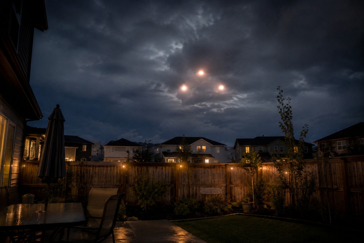 Editorial recreation for Why Do Triangle UFO Reports Mention Three Lights?, image 2.